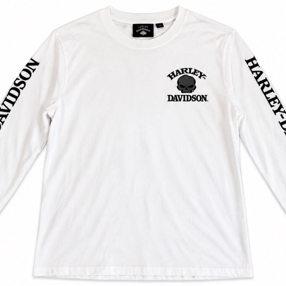 Harley-davidson Men's White Shirt